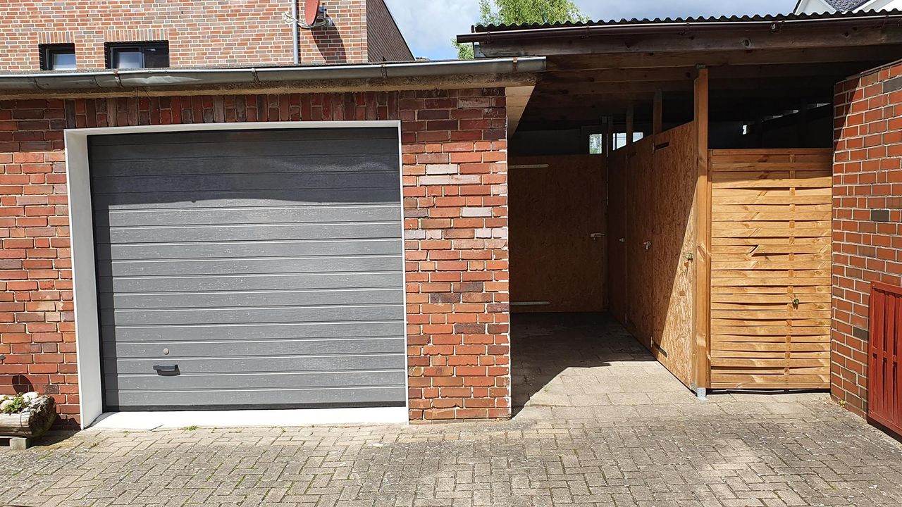 Garage und Abstellraum Garage und Abstellraum